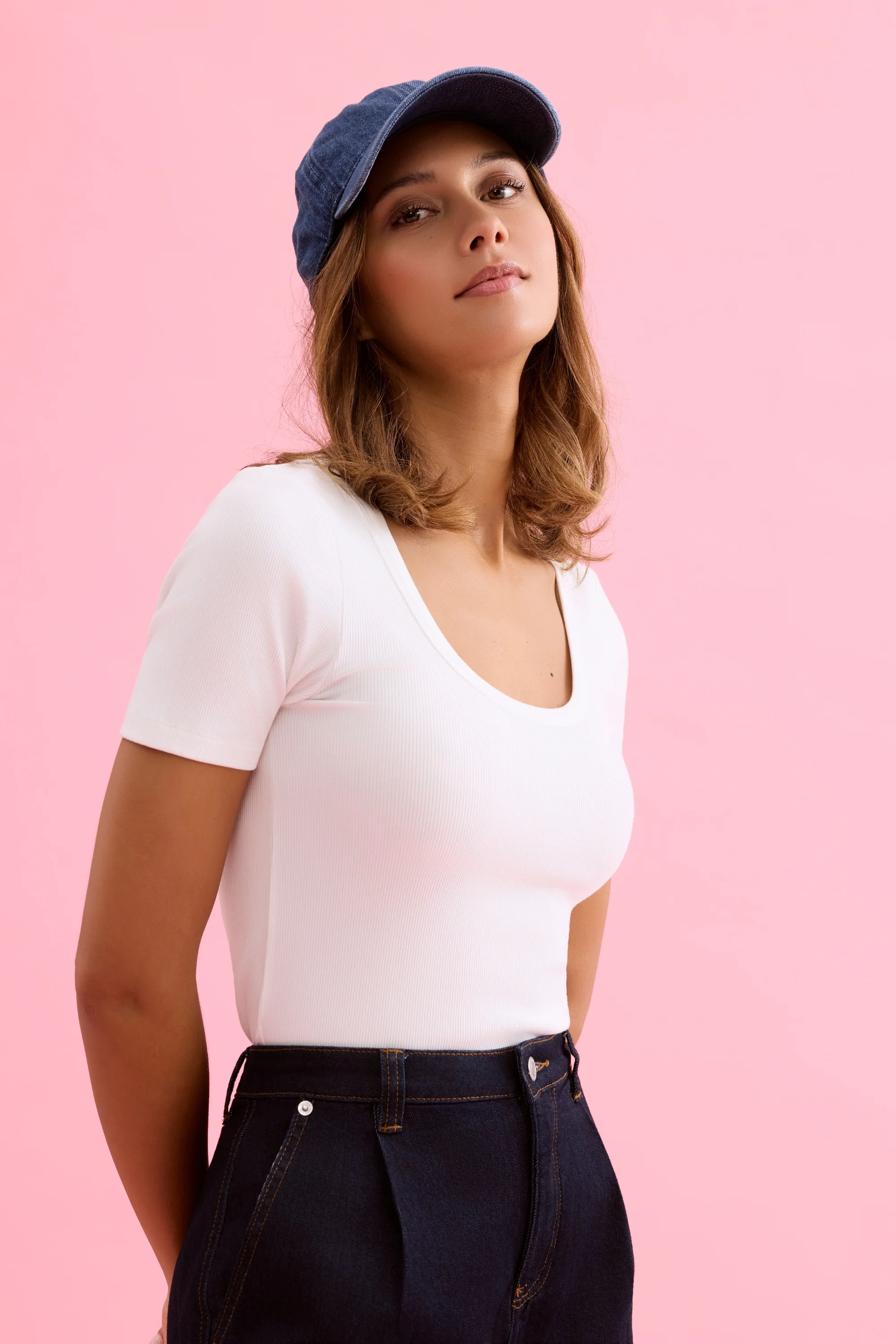T-shirt basique col rond - Image 19